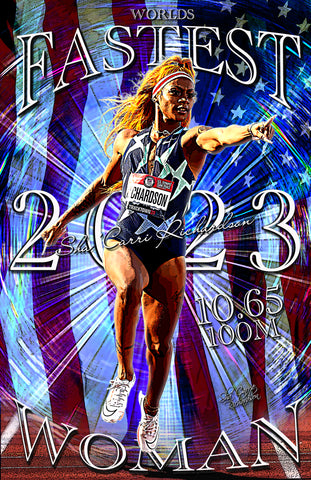 Sha'Carrie Richardson "Worlds Fastest Women"D-2