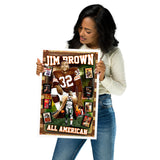 Jim Brown "All American" D-2 Poster