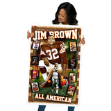 Jim Brown "All American" D-2 Poster