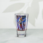 Sha' Carri Richardson "Worlds Fastest Women" D-2 Shaker pint glass