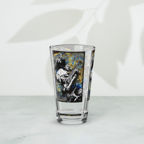 Wayne Shorter. "Zero Gravity" D-2a  Shaker pint glass