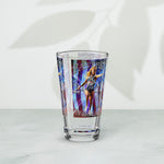 Sha' Carri Richardson "Worlds Fastest Women" D-2 Shaker pint glass