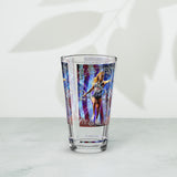 Sha' Carri Richardson "Worlds Fastest Women" D-2 Shaker pint glass
