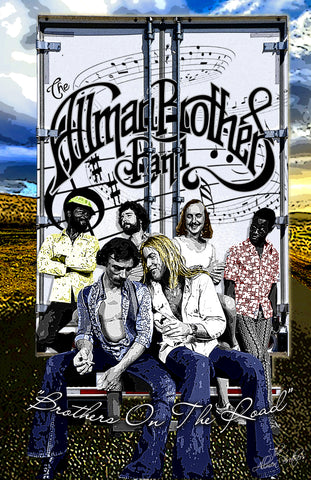 Allman Brothers "Brothers On The Road" D-1