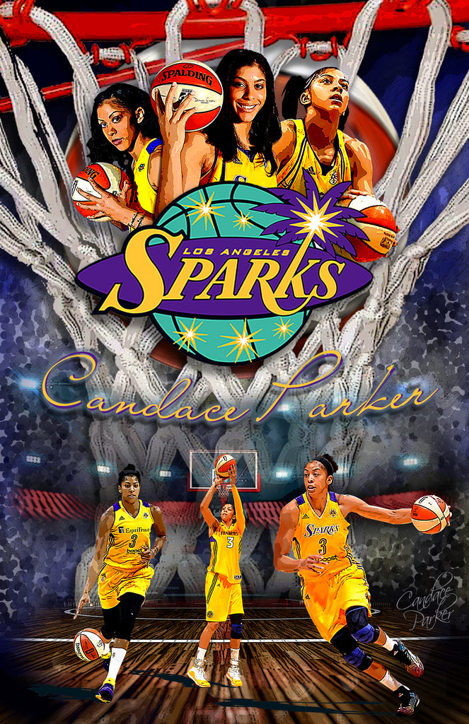 Download Candace Parker of the Los Angeles Sparks Wallpaper