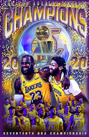 Los Angeles Lakers "Championship 2020" D-1