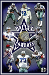 Dallas Cowboys "Championship Collage '95" D-2