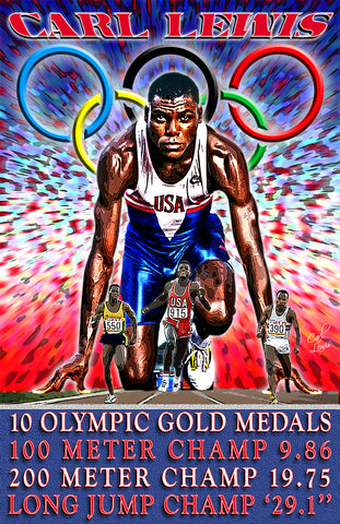 Carl Lewis "The Olympian" D-1