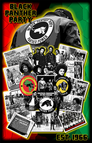 Black Panther Party "Collage" D-1