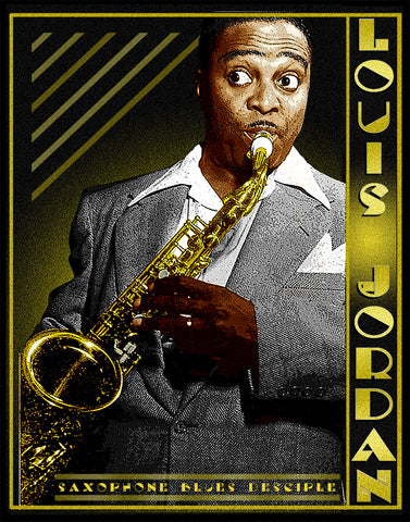 Louis Jordan "Saxophone Blues Disciple"  D-1