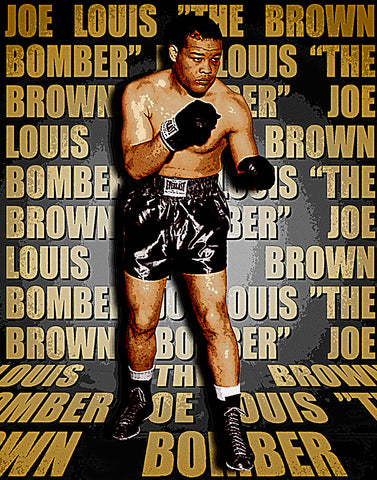 Joe Louis "Brown Bomber"   D-1a (Print)