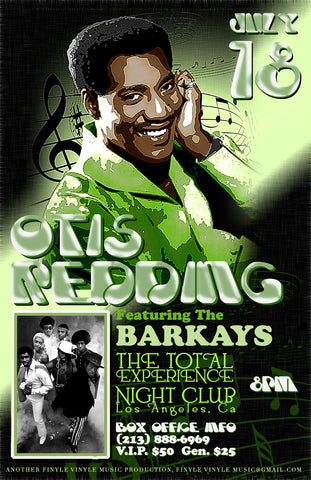 Otis Redding "Concert Poster" D-2