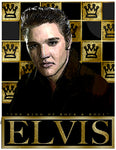 Elvis Presley "The King " D-3 (Print)