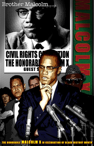Malcolm X "Brother Malcolm..." D-3
