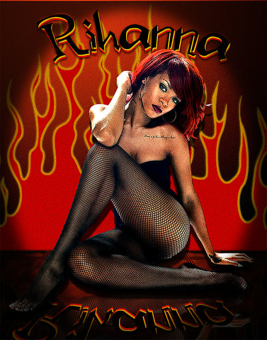Rihanna "On Fire"  D-3