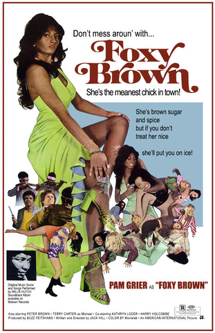 Pam Grier "Foxey Brown Poster" D-3 (Print)