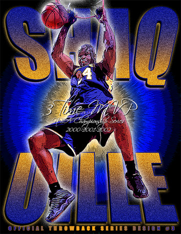 Shaquille O'Neal "Shaquille"  D-4b  (Print)