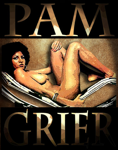 Pam Grier "Loungin;" D-6 (Print)