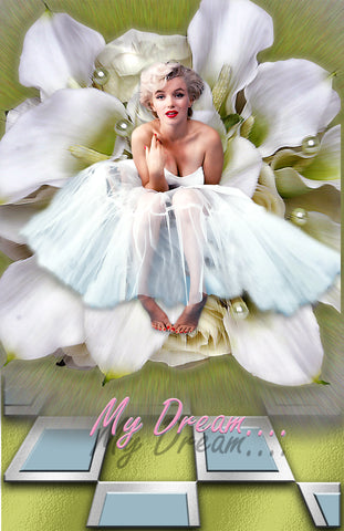 Marilyn Monroe "My Dream "  D-7 (Print)