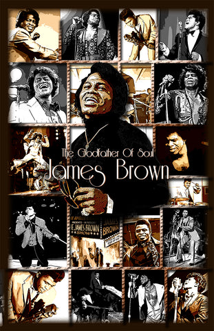 James Brown "The Godfather Of Soul" D-7