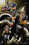 Drew Brees "Wining Time" D-1