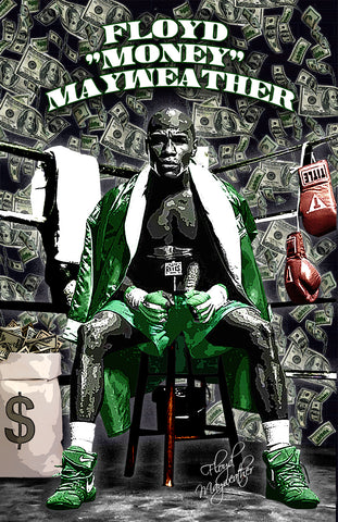 Floyd Mayweather Jr. "Money"   D-3 (Print)