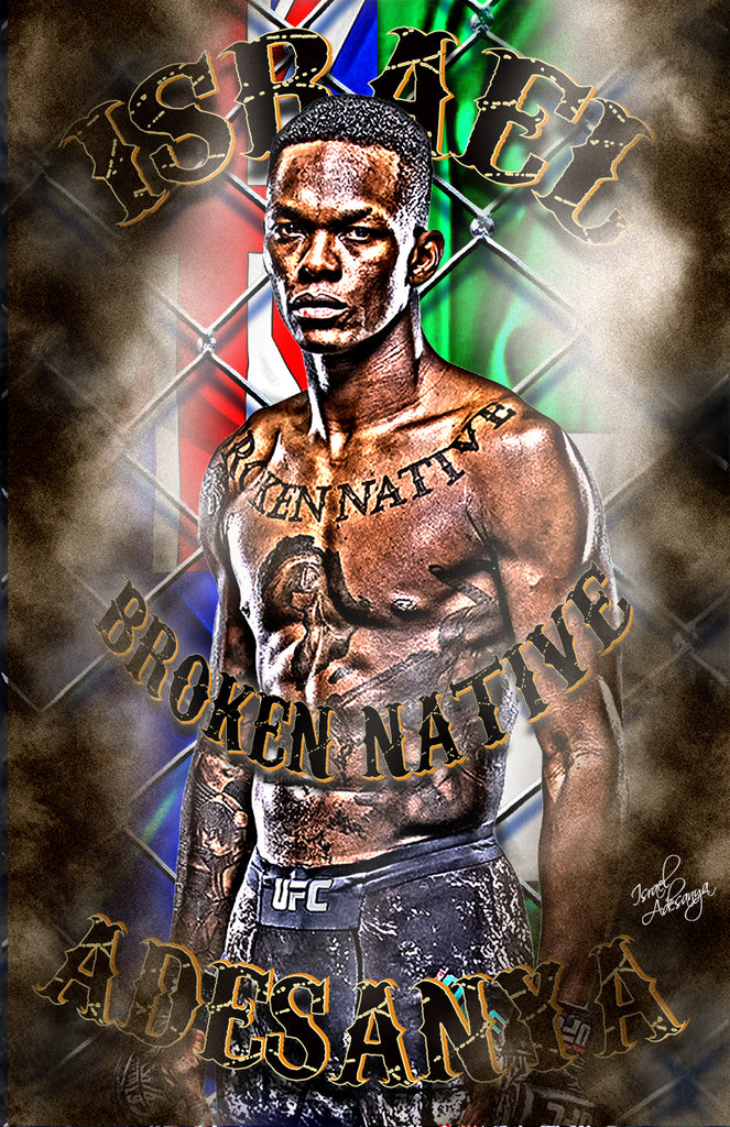 Israel Adesanya "Broken Native" D2