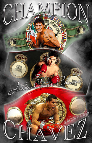 Julio Cesar Chavez "Champion"   D-2 (Print)