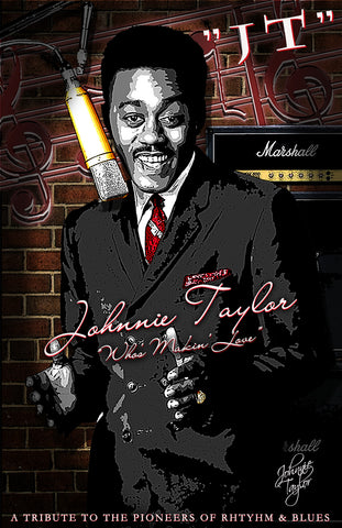Johnnie Taylor "Who's Makin' Love" D-3
