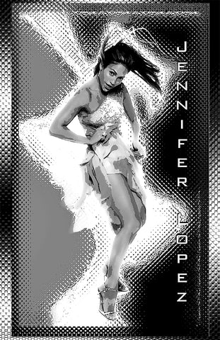Jennifer Lopez  D-5 (Print)