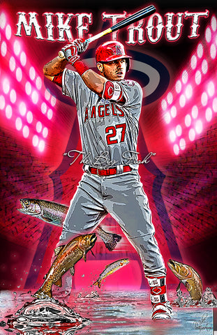 Mike Trout "The Big Fish" D-1