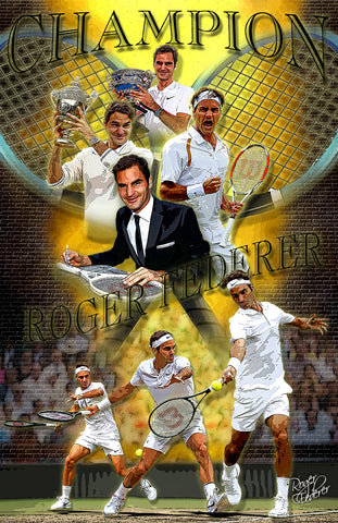 Rodger Federer "Tribute"  D-1