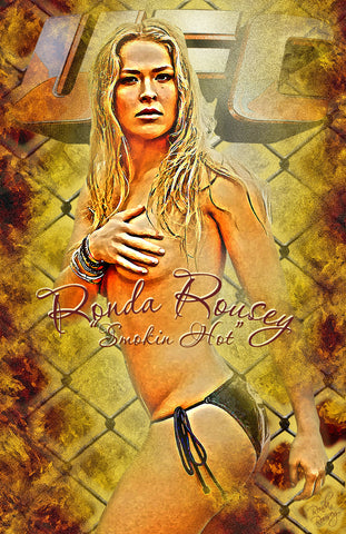 Ronda Rousey "Smokin' Hot" D-2