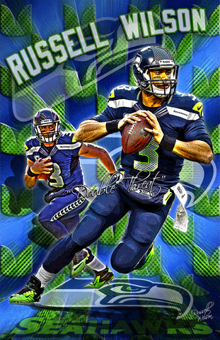 Russell Wilson "Tribute" D-1