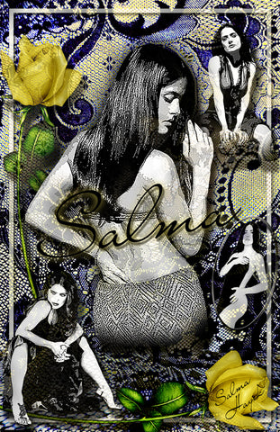Salma Hayek "Salma Collage"  D-1 (Print)