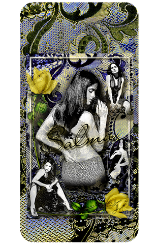 Salma Hayek "Salma Collage"  D-1 (Print)