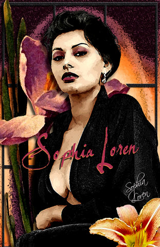 Sophia Loren D-1 (Print)