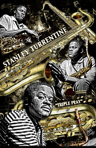 Stanley Turrentine "Triple Play" D-1