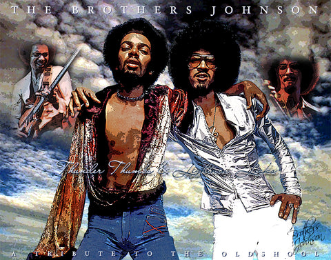 The Brothers Johnson "Thunder Thumbs & Lightnin' Licks" D-1