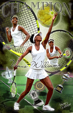 Venus Williams  "Champion" D-9
