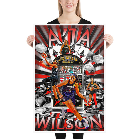 A'JA Wilson "Money" D-1. Poster