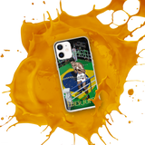 "Galinho de Ouro" ("Little Golden Rooster") iPhone Case