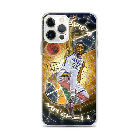 Donovan Mitchell "Spida" D-1 iPhone Case