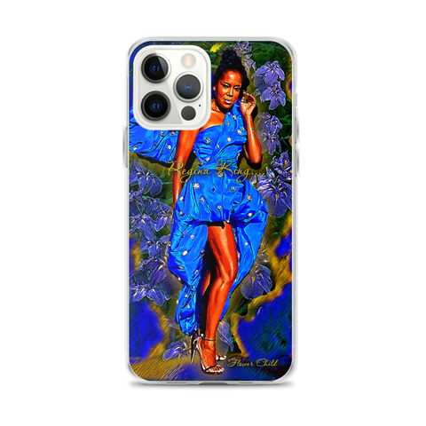 Regina King "Flower Child" D-1  iPhone Case