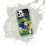 "Galinho de Ouro" ("Little Golden Rooster") iPhone Case