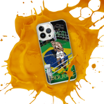 "Galinho de Ouro" ("Little Golden Rooster") iPhone Case