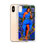 Regina King "Flower Child" D-1  iPhone Case