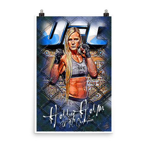 Holly Holm "UFC Champion" D-2
