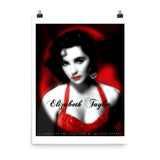 Elizabeth Taylor "Lady In Red" D-4