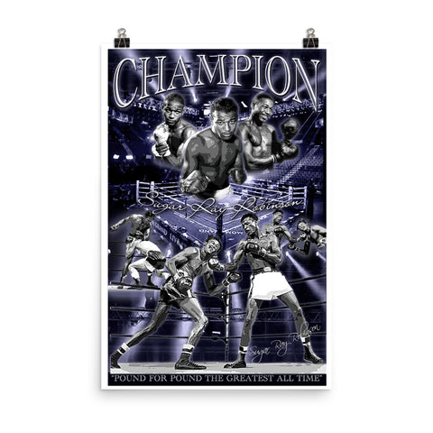 Sugar Ray Robinson "Champion" D-2 (Print)